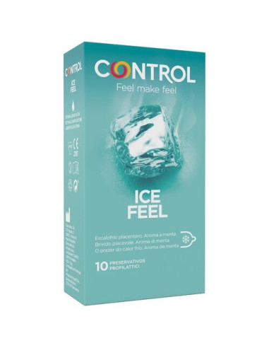 Condones control ICE FEEL