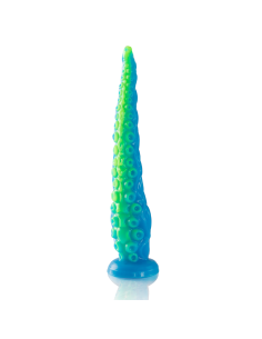 Dildo tentaculo Fino fluorescente Scylla