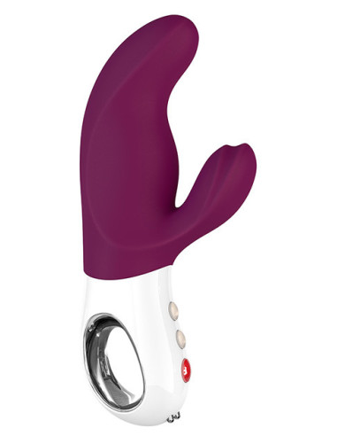 Miss bi vibrador dual con estimulación clitoriana