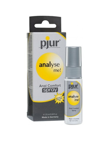 Analyse me! Anal comfort spray