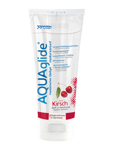 Lubricante aquaglide cereza