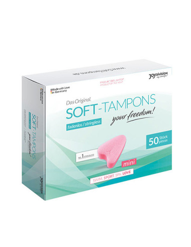 Soft Tampons Mini Caja de 50