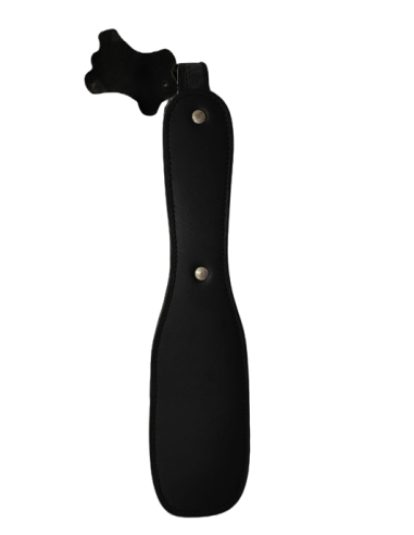 Pala cuero negra 31cm