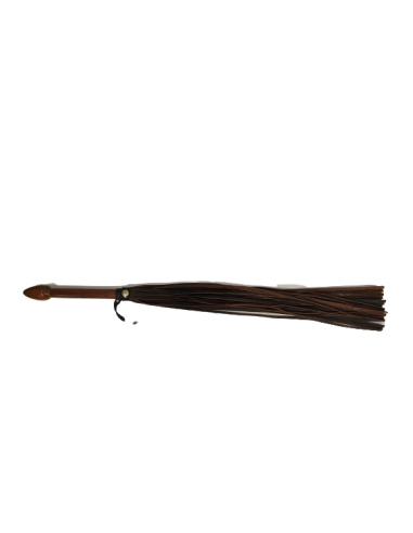 Flogger cuero mango de madera