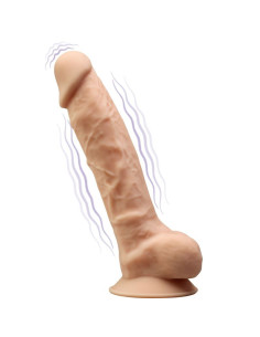 Pene realístico vibración 20 cm